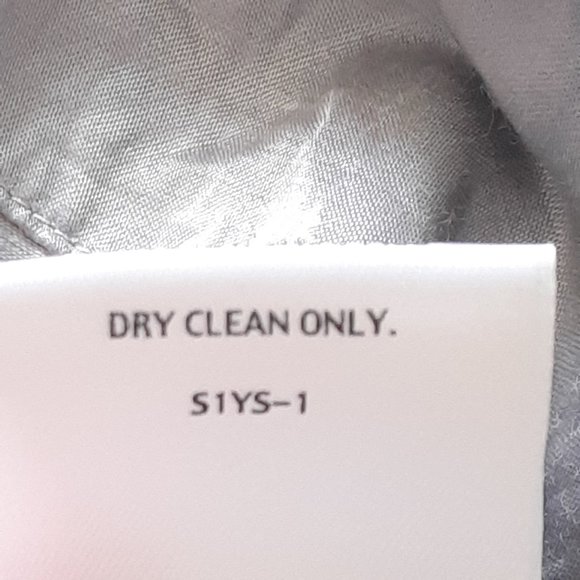 Eileen Fisher Rumpled Steel Satin Silver Scoop Neck Tank Top Size S - Picture 7 of 8